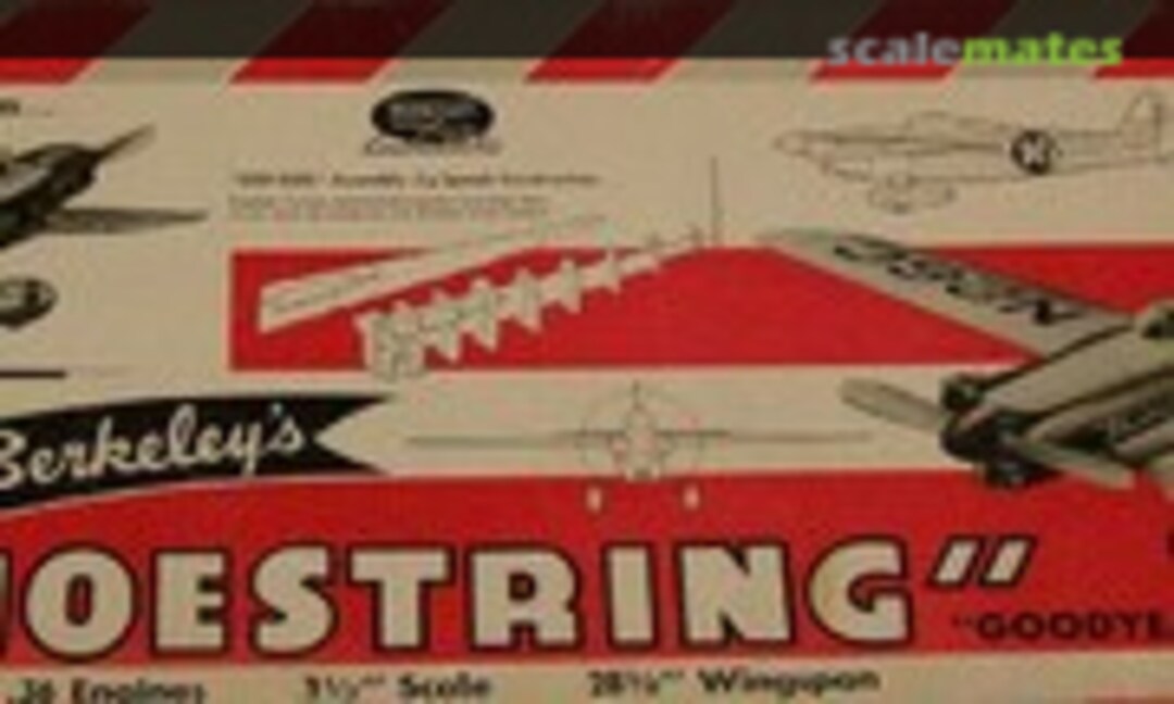 1:8 Shoestring Goodyear Racer (Berkeley Models P9-3) P9-3