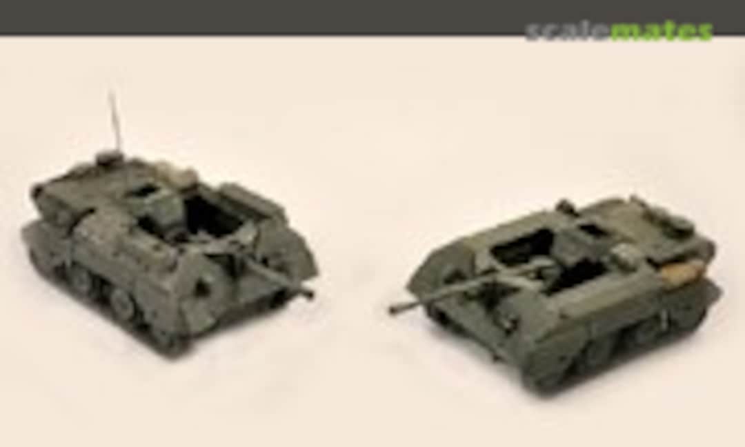 1:76 Alecto with 95mm howitzer or 6 pounder (Giesbers Models 022) 022