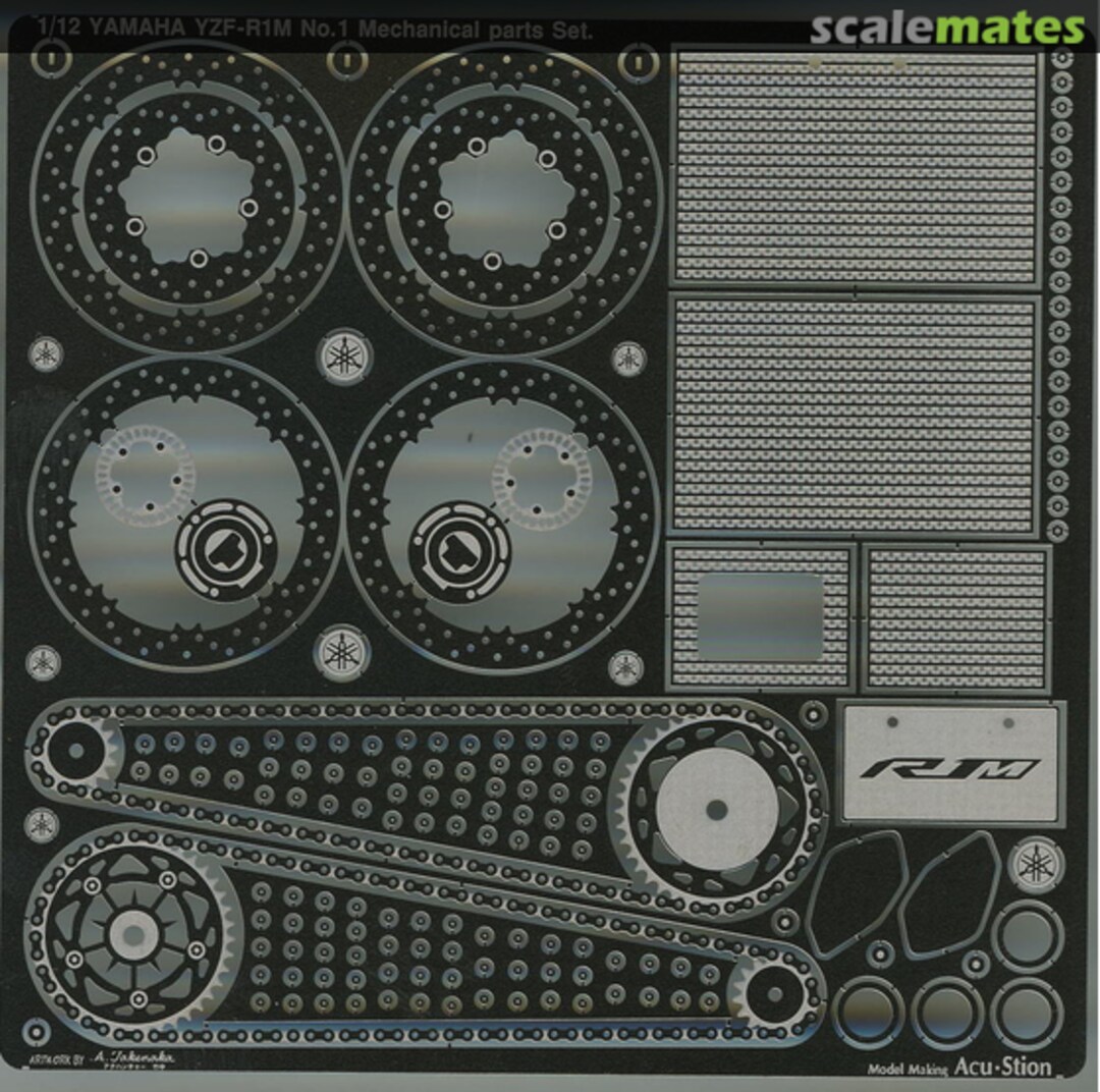 Boxart Yamaha YZF-R1M - Detail-up Set 1 ACT-0188 Acu-Stion Boxart Yamaha YZF-R1M - Detail-up Set 1 ACT-0188 Acu-Stion