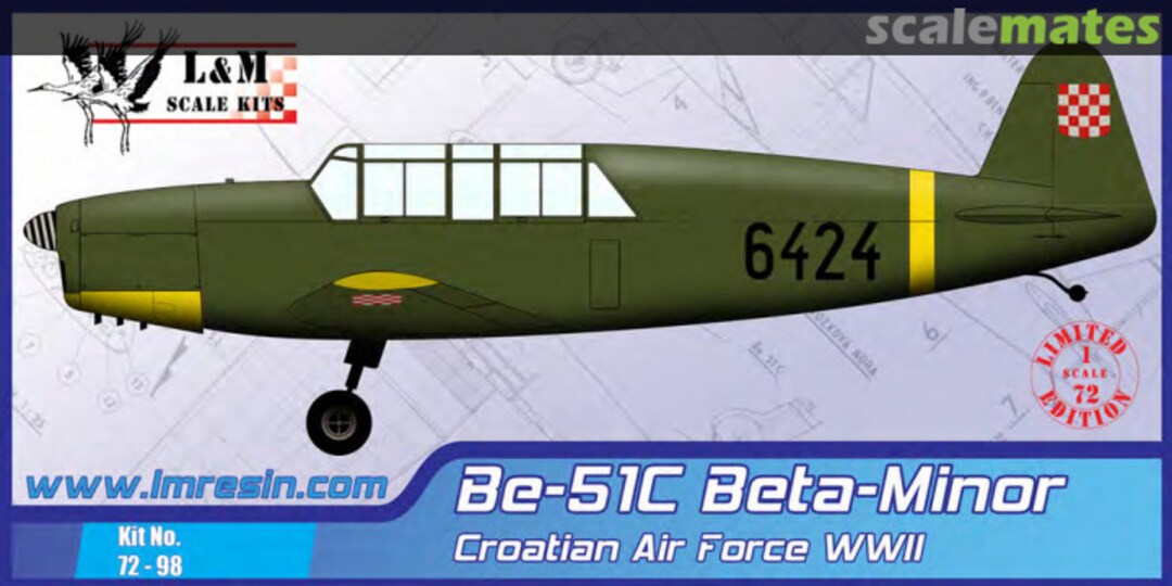 Boxart Be-51 C Beta Minor 72-98 L&M Resin Kits Boxart Be-51 C Beta Minor 72-98 L&M Resin Kits