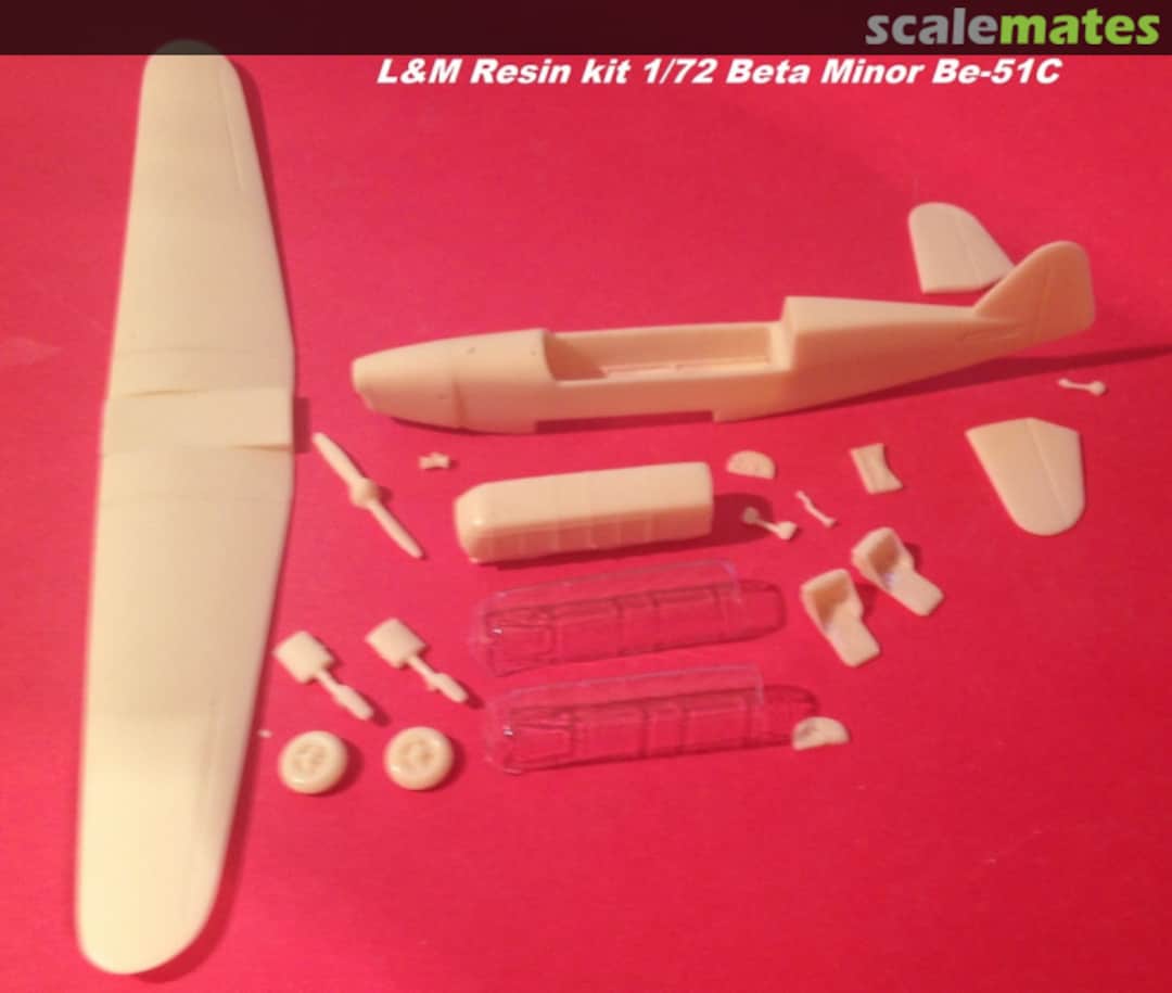 Contents Be-51 C Beta Minor 72-98 L&M Resin Kits Contents Be-51 C Beta Minor 72-98 L&M Resin Kits