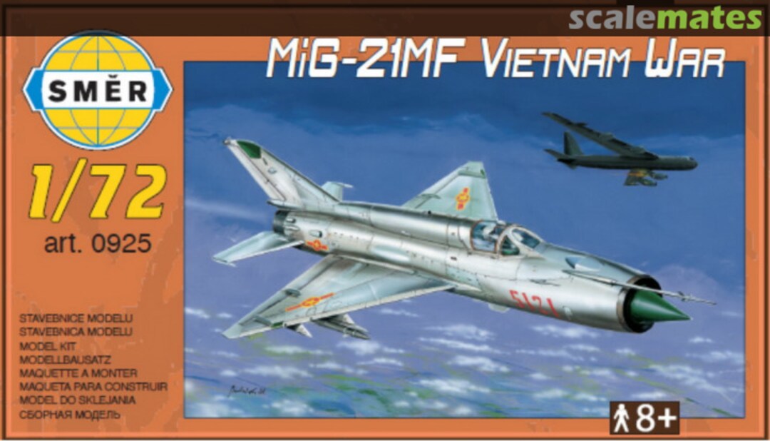 Boxart MiG-21MF 0925 Směr Boxart MiG-21MF 0925 Směr