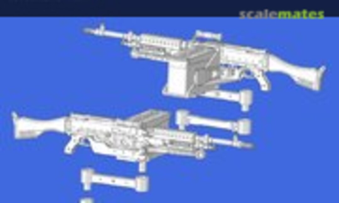 1:35 M240G Machine Gun set (3D MicroCosmos MC-35-151) MC-35-151
