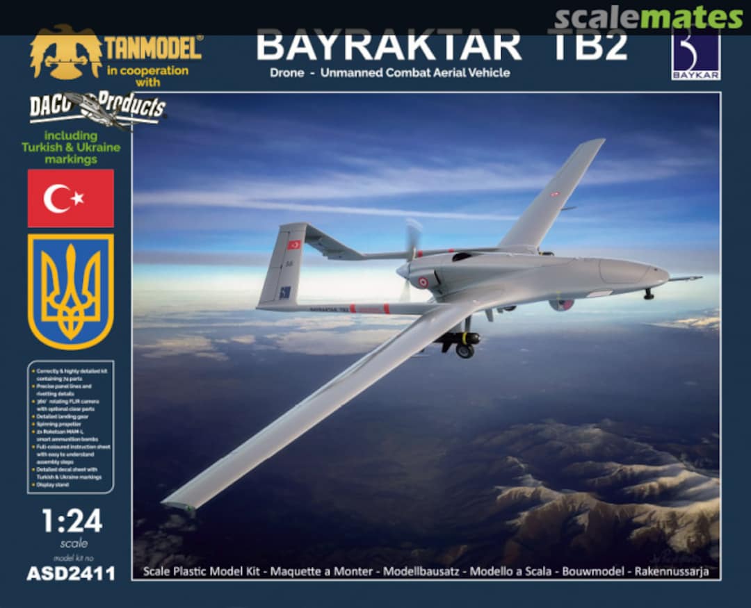 Boxart Bayraktar TB2 ASD2411 Daco Products Boxart Bayraktar TB2 ASD2411 Daco Products