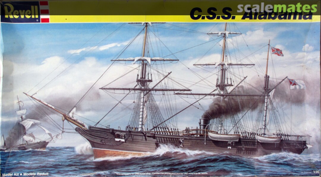 Boxart C.S.S. Alabama 5621 Revell Boxart C.S.S. Alabama 5621 Revell