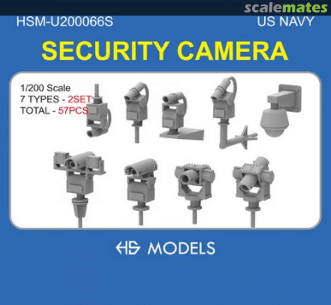 Boxart Security Cameras for Warships HSM-U200066S HS Models Boxart Security Cameras for Warships HSM-U200066S HS Models