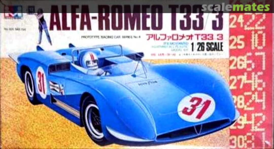 Boxart Alfa Romeo T33/3 904 Mitsuwa Model