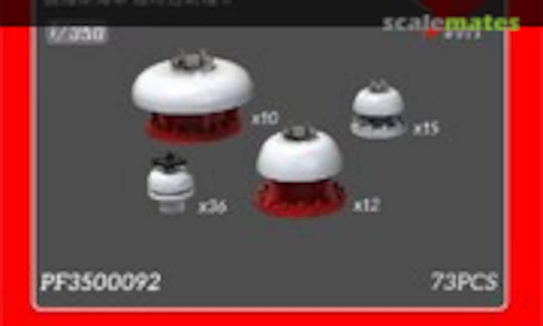 1:350 Ventilators C (Wula Models PF3500092) PF3500092