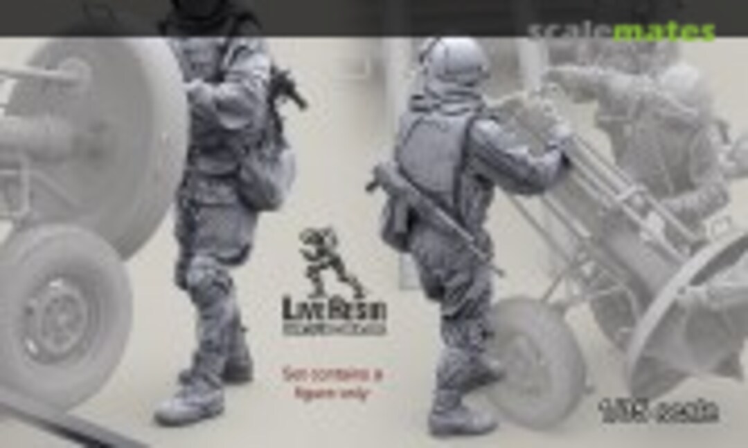 1:35 Russian Army Mortar Gunner set 2 (Live Resin LRM-35070) LRM-35070