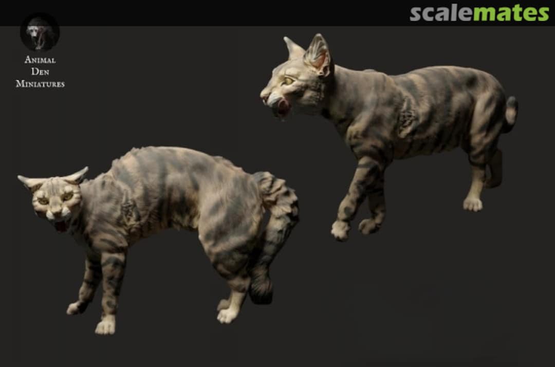 Boxart Cats - set no.2 - walking/hissing 35130110 EMP3d