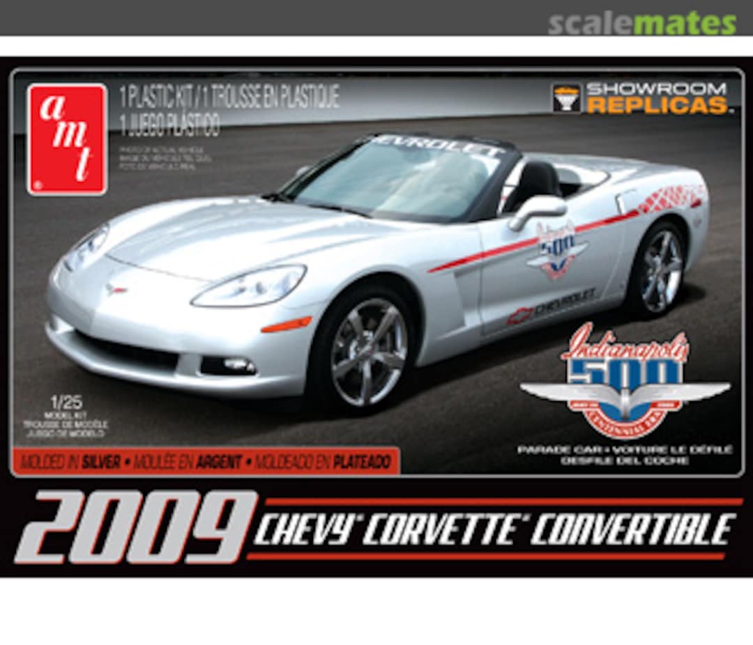 Boxart 2009 Chevy Corvette Convertible 814 AMT Boxart 2009 Chevy Corvette Convertible 814 AMT