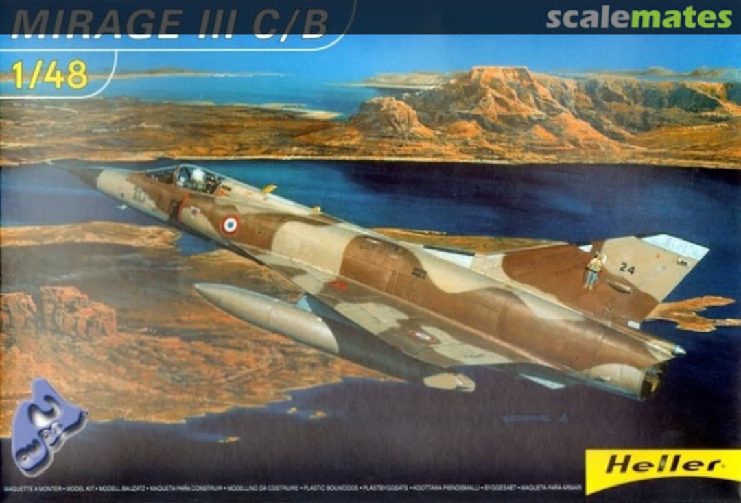 Boxart Mirage III C/B 80411 Heller Boxart Mirage III C/B 80411 Heller