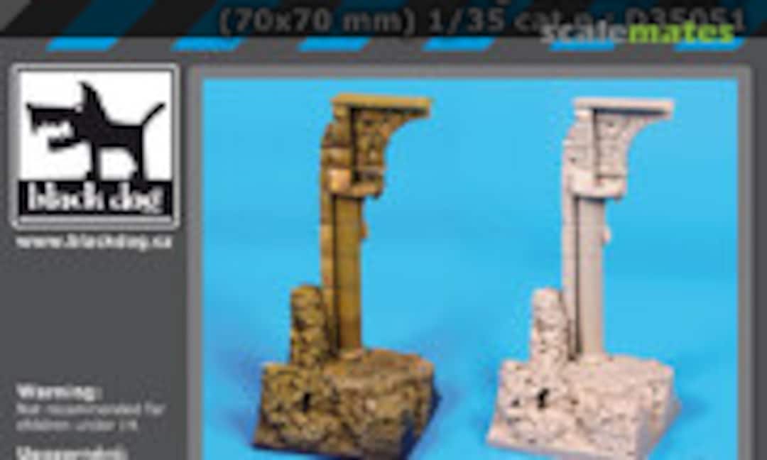 Big column base (Black Dog D35051)