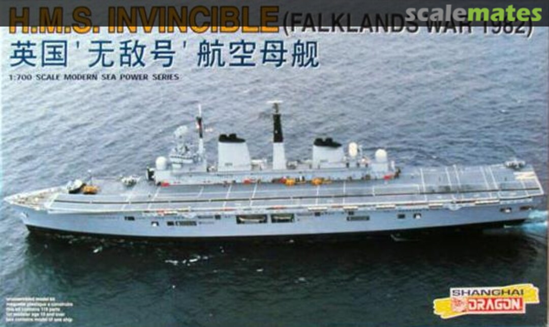 Boxart HMS Invincible 7028 Shanghai Dragon Boxart HMS Invincible 7028 Shanghai Dragon