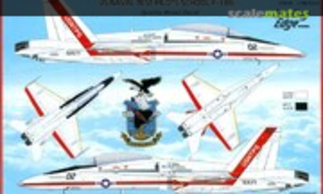 1:48 US Naval Test Pilots School F-18b (Leading Edge 48.46) 48.46