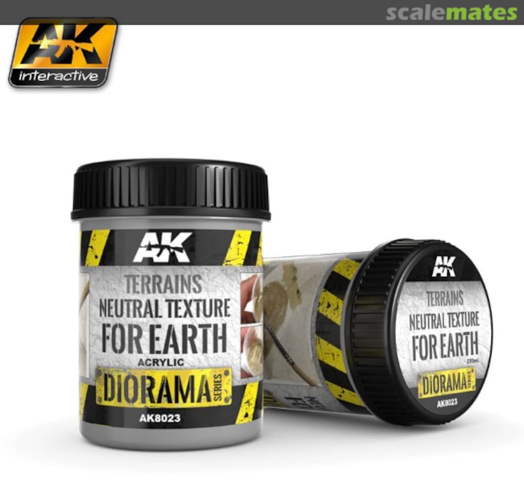 Boxart TERRAINS NEUTRAL TEXTURE FOR EARTH 250ML (BASE PRODUCT) AK 8023 AK Interactive