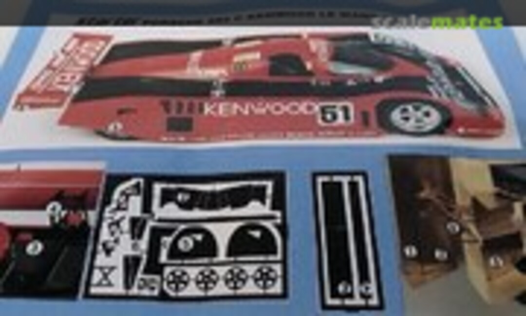 Porsche 962 CK6 #CK6/08 &quot;Kenwood&quot; (Starter )