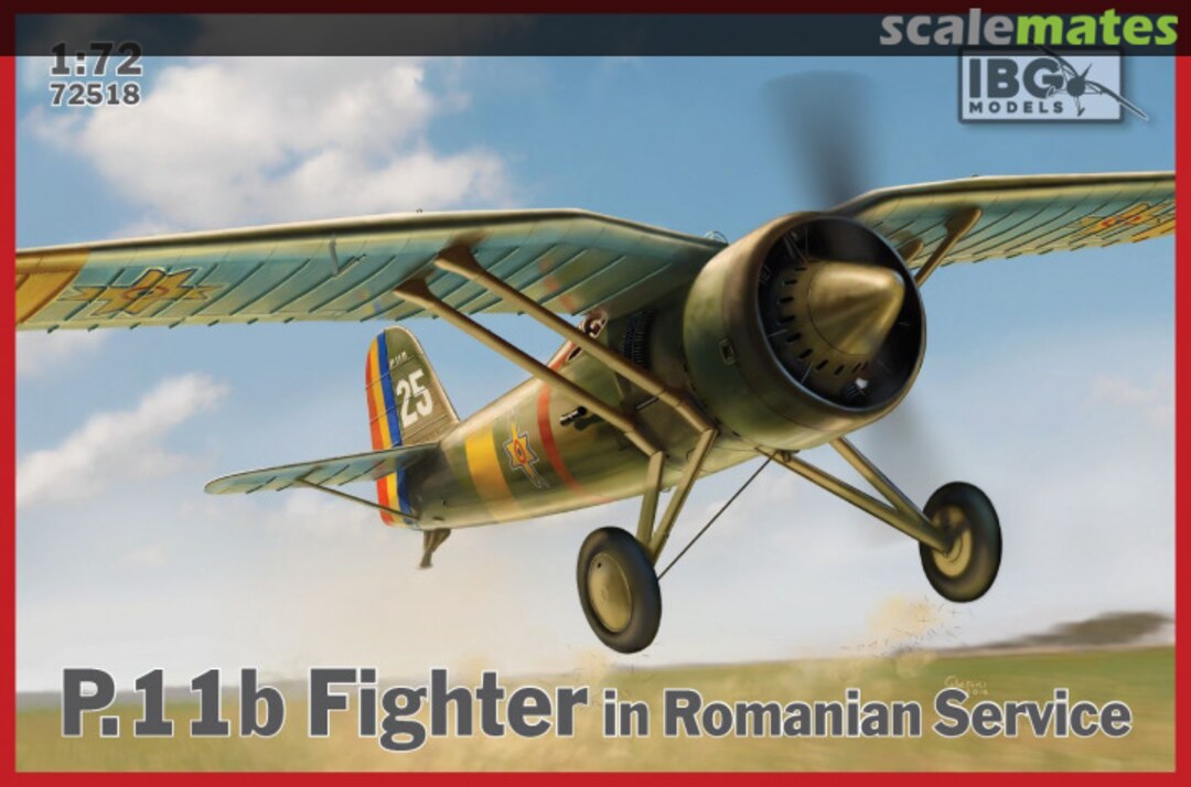 Boxart PZL P.11b Fighter 72518 IBG Models Boxart PZL P.11b Fighter 72518 IBG Models