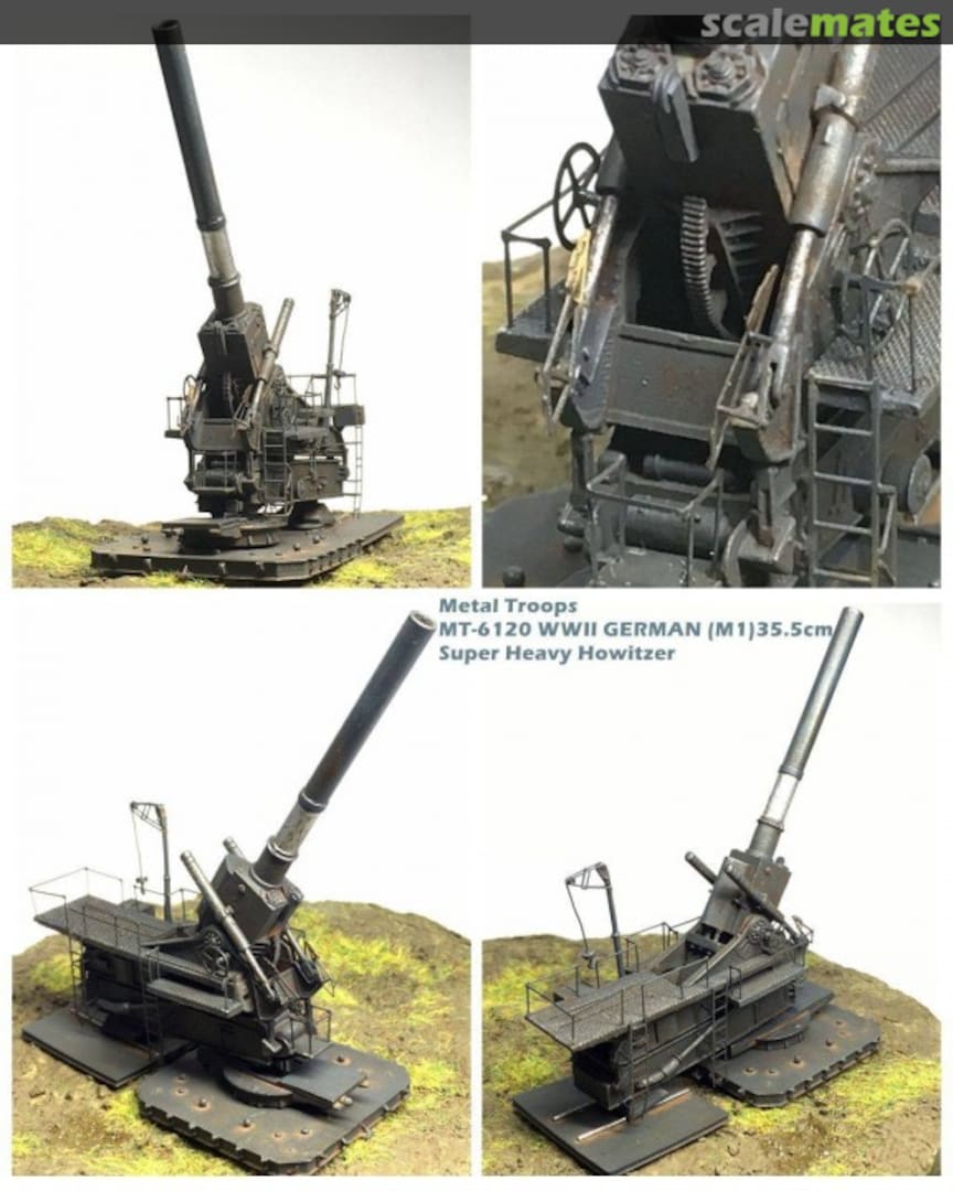 Boxart 35,5cm Haubitze M1 MT-6120 Soar Art Workshop Boxart 35,5cm Haubitze M1 MT-6120 Soar Art Workshop