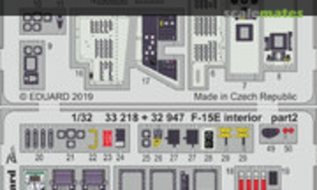 1:32 F-15E interior (Eduard 33218) 33218