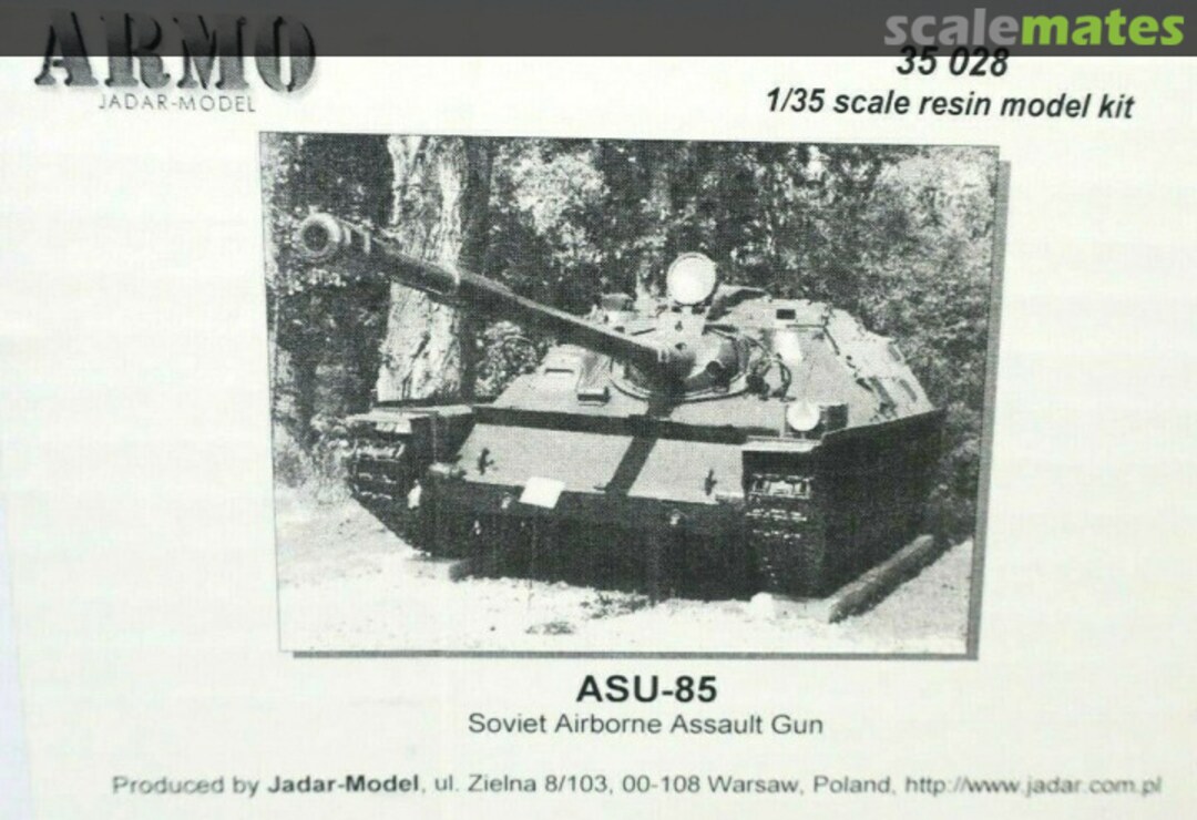 Boxart ASU-85 35028 Armo Boxart ASU-85 35028 Armo