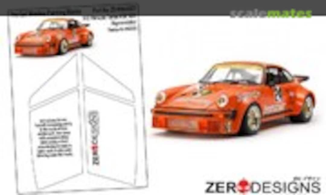 1:12 Porsche Turbo RSR 934 Jägermeister Pre Cut Window Painting Masks (Zerodesigns ZD-WM-0047) ZD-WM-0047