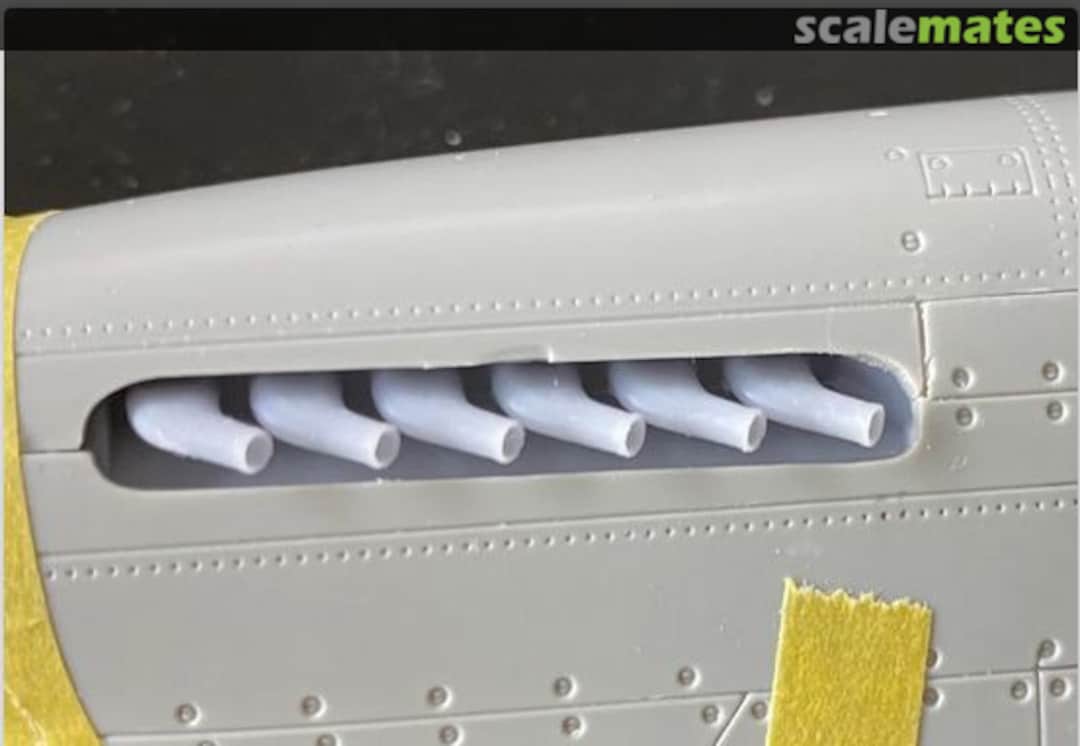 Boxart P-51B / P-51D - Mustang Exhaust ACM-32040 Aerocraft Models Boxart P-51B / P-51D - Mustang Exhaust ACM-32040 Aerocraft Models