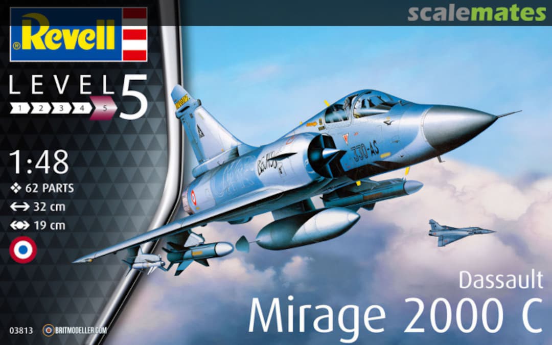 Boxart Dassault Mirage 2000 C 03813 Revell