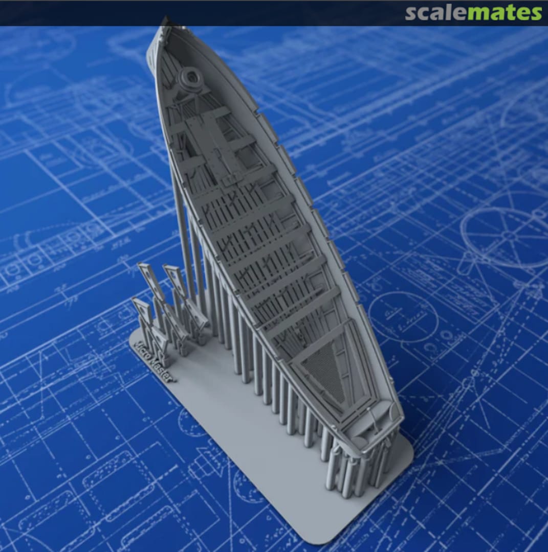 Boxart 36ft Sailing Pinnace MM0718P Micro Master Boxart 36ft Sailing Pinnace MM0718P Micro Master