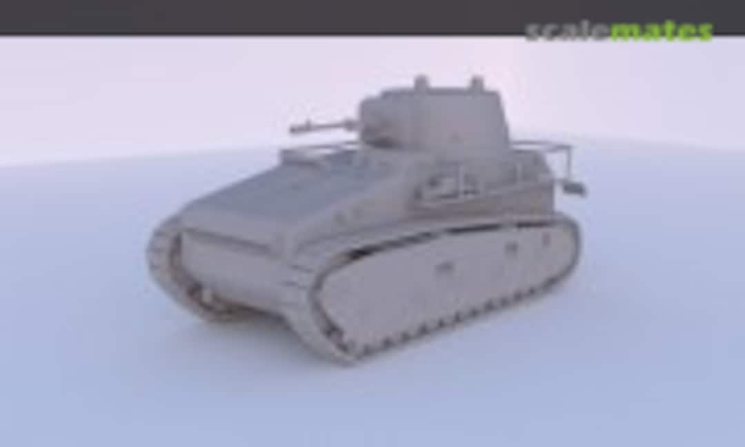 1:72 Leichttraktor 2cm Breda (i) (Scalemodels72 119) 119