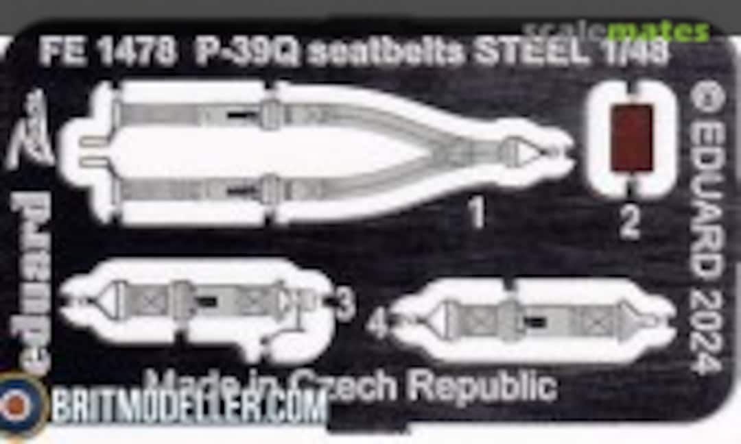1:48 P-39Q Seatbelts STEEL (Eduard FE1478) FE1478