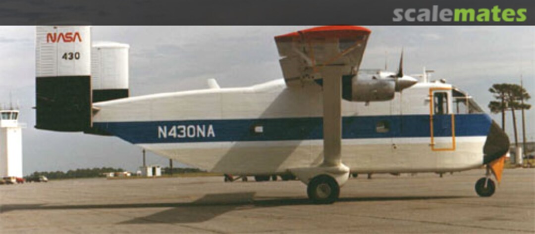 Boxart NASA Skyvan JBOT Decals Boxart NASA Skyvan JBOT Decals