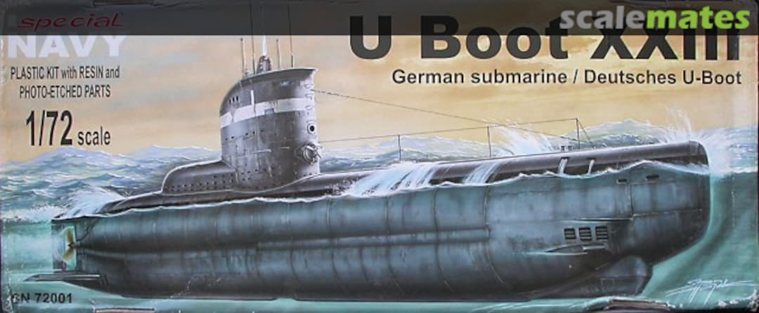 Boxart U-Boot XXIII SN72001 Special Navy Boxart U-Boot XXIII SN72001 Special Navy