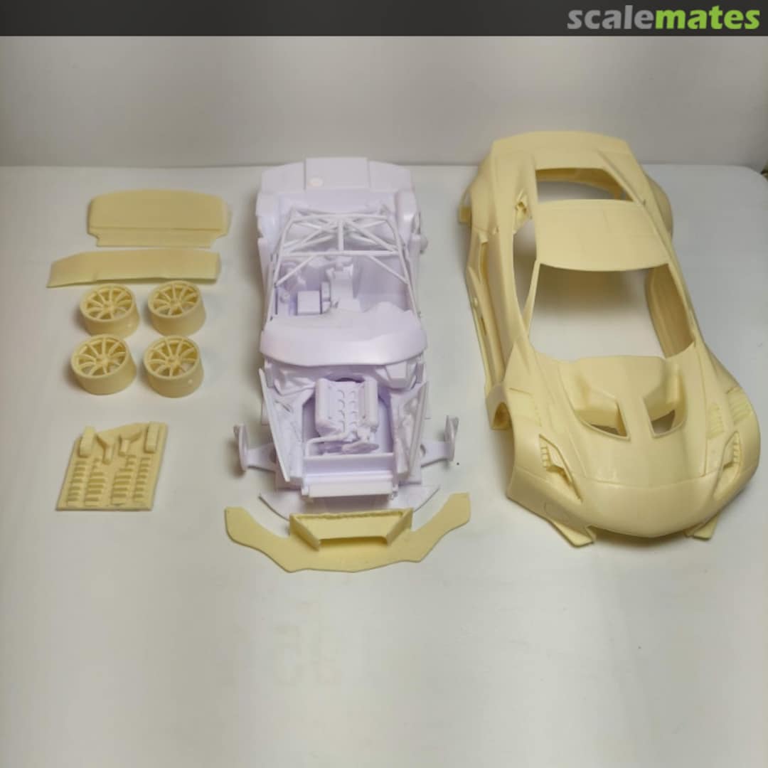 Boxart Callaway C7r GT3 GT027 GT40 Modelworks