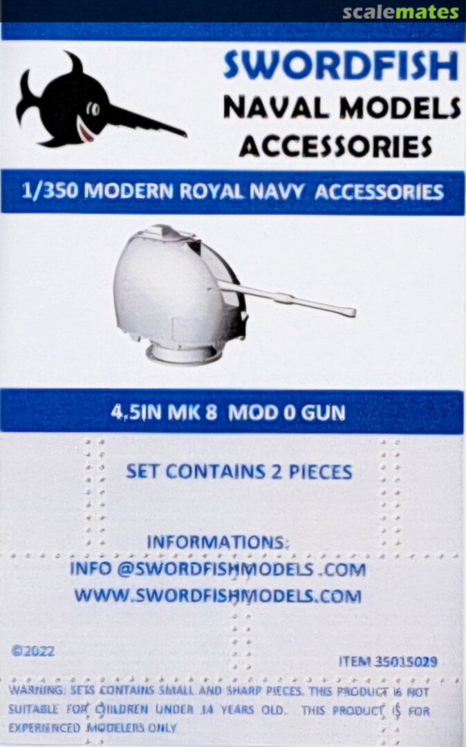 Boxart 4,5IN Mk. 8 Mod 0 Gun 35015029 Swordfish Boxart 4,5IN Mk. 8 Mod 0 Gun 35015029 Swordfish
