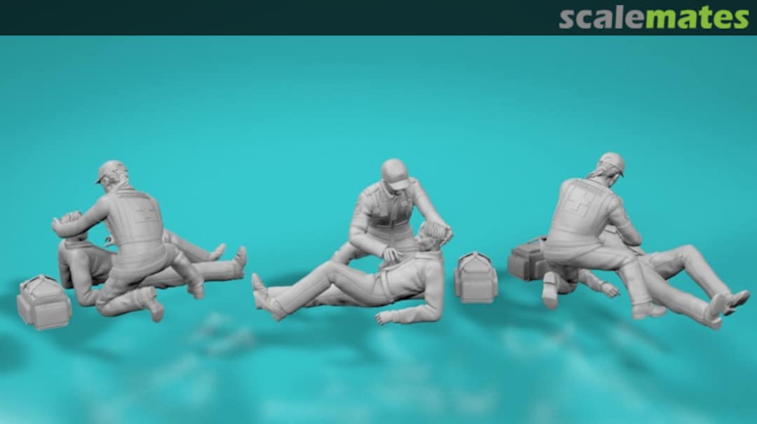 Boxart Paramedic helping lying man 99204744-72 EMP3d Boxart Paramedic helping lying man 99204744-72 EMP3d