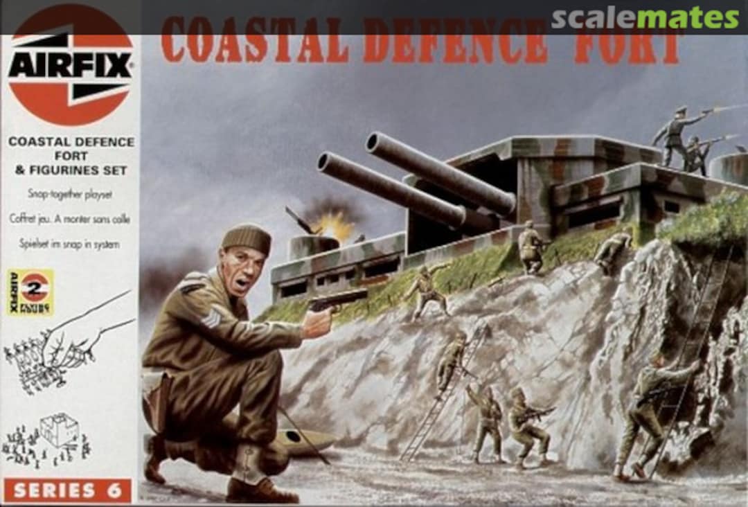 Boxart Coastal Defence Fort 06706 Airfix Boxart Coastal Defence Fort 06706 Airfix