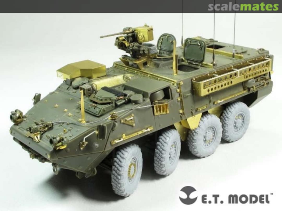 Boxart US Army M1126/M1130 Stryker ICV E35-222 E.T. Model Boxart US Army M1126/M1130 Stryker ICV E35-222 E.T. Model