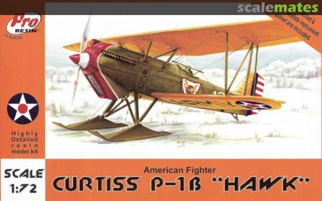Boxart Curtiss P-1B "Hawk" R72-021 Pro Resin Boxart Curtiss P-1B "Hawk" R72-021 Pro Resin