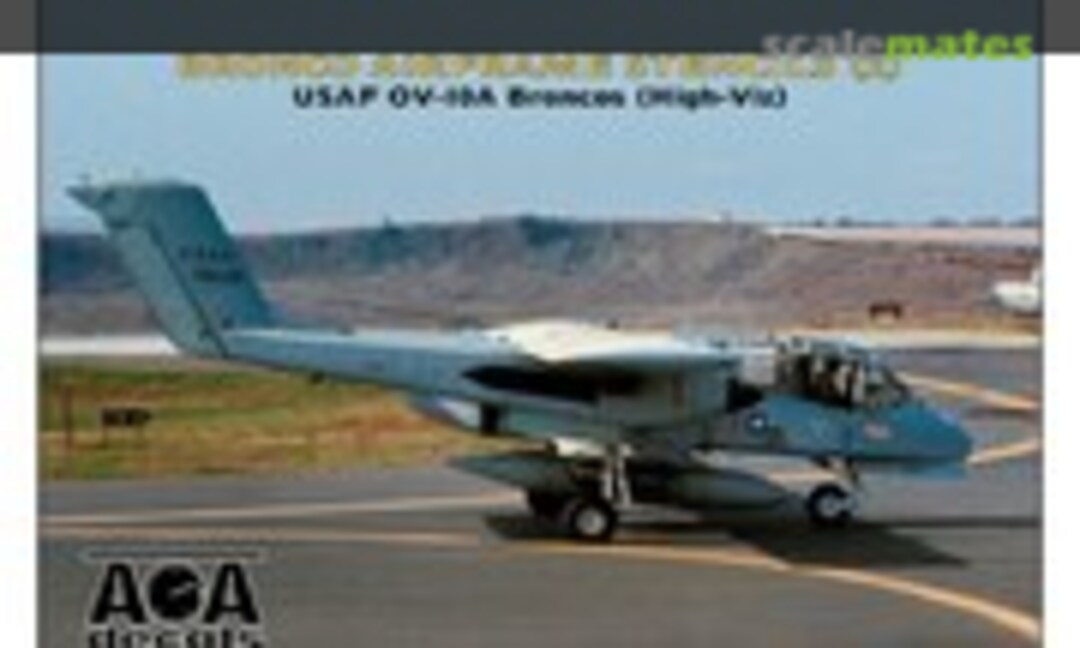 1:32 Bronco Airframe Stencils (2) (AOA decals 32-007) 32-007