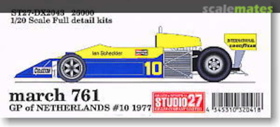 Boxart March 761B ST27-DX2043 Studio27 Boxart March 761B ST27-DX2043 Studio27