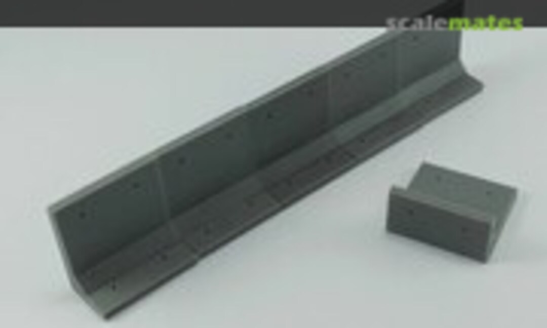 1:48 L wall (high 100cm) (MP Originals Masters Models A48028) A48028