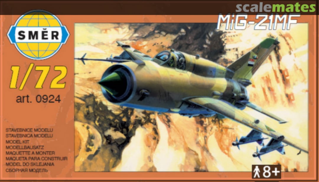 Boxart MiG-21MF 0924 Směr Boxart MiG-21MF 0924 Směr