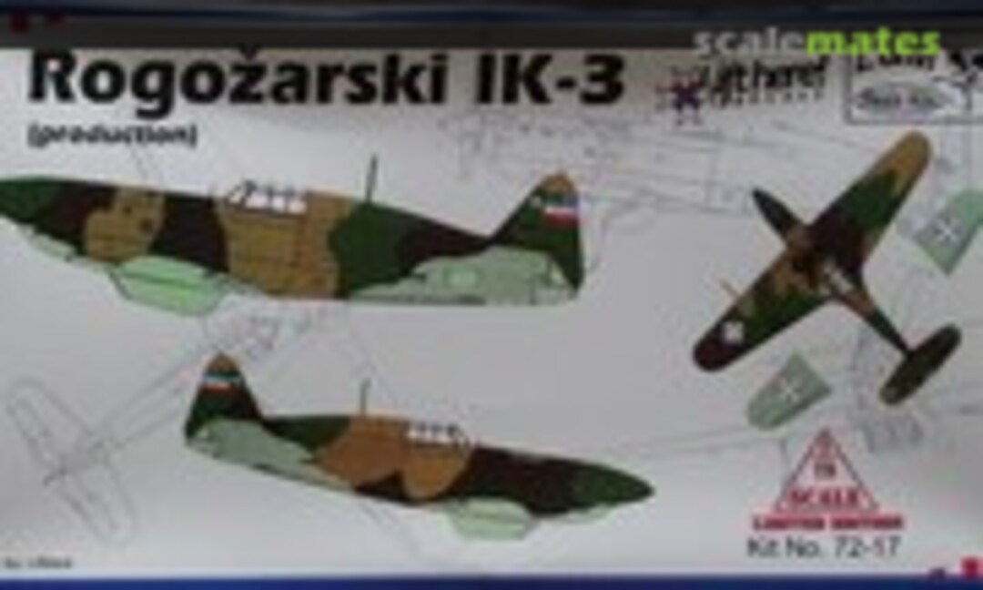 1:72 Rogozarski IK-3 (L&amp;M Resin Kits 72-17)