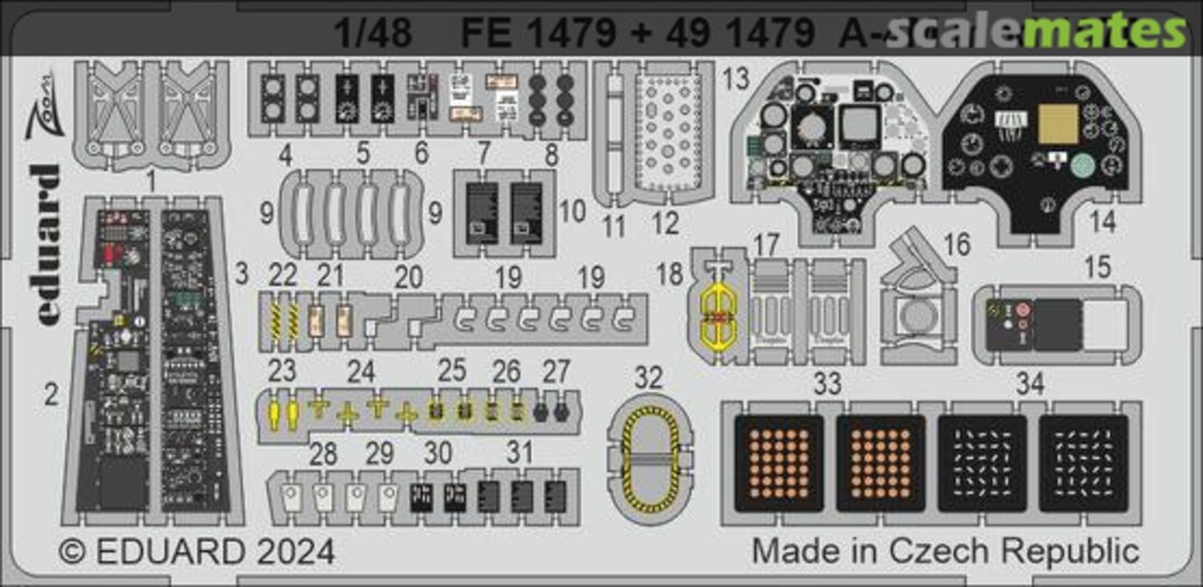 Boxart A-4M Mod. 1970 FE1479 Eduard Boxart A-4M Mod. 1970 FE1479 Eduard