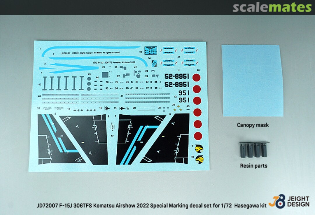 Contents F-15J Komatsu 306TFS Airshow 2022 Special Marking JD-72007 Jeight Design Contents F-15J Komatsu 306TFS Airshow 2022 Special Marking JD-72007 Jeight Design
