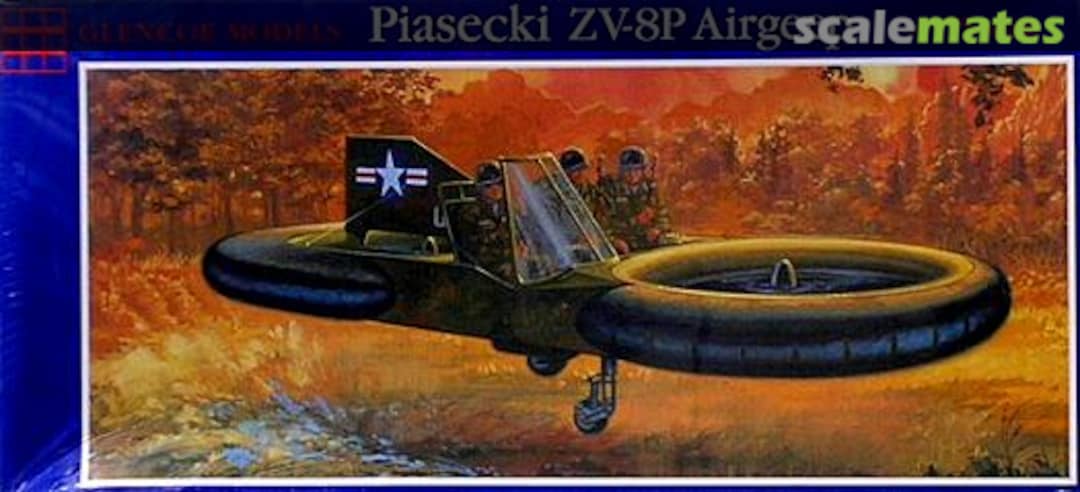 Boxart Piasecki ZV-8P Airgeep 05202 Glencoe Models