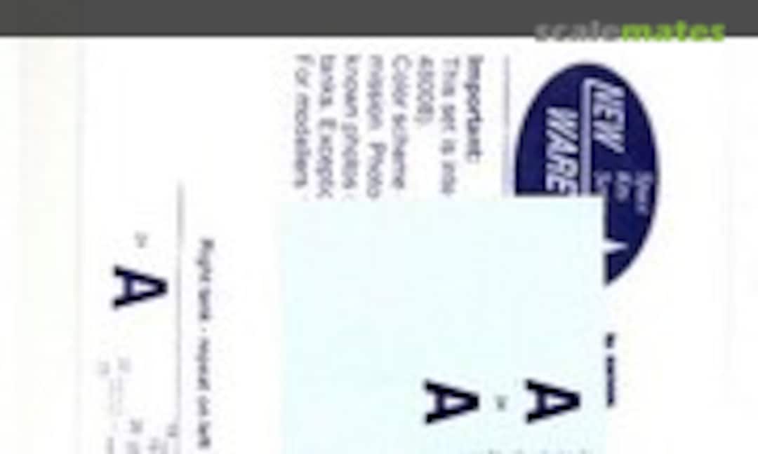 1:72 X-15 A-2 Tanks Decals (New Ware NWD009)