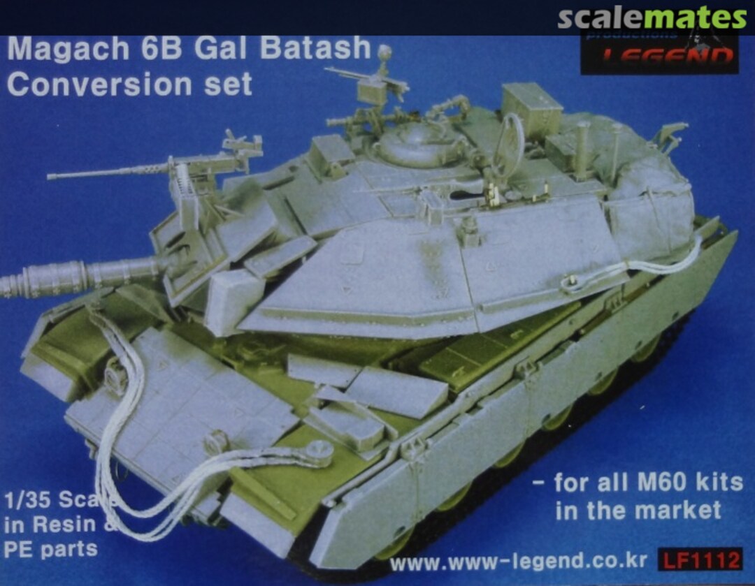 Boxart Magach6B Gal Batash Conversion Set LF1112 Legend Productions Boxart Magach6B Gal Batash Conversion Set LF1112 Legend Productions