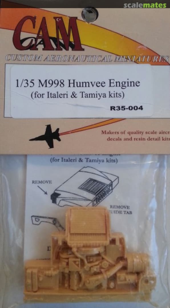 Boxart M998 Humvee Engine R35-004 CAM Boxart M998 Humvee Engine R35-004 CAM